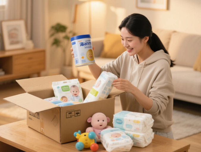 宝妈看过来： 淘优质平价中国母婴用品？优优达集运安全快速送到家！